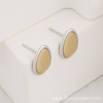 Plated Gold Small Earring Vintage Stud Earrings